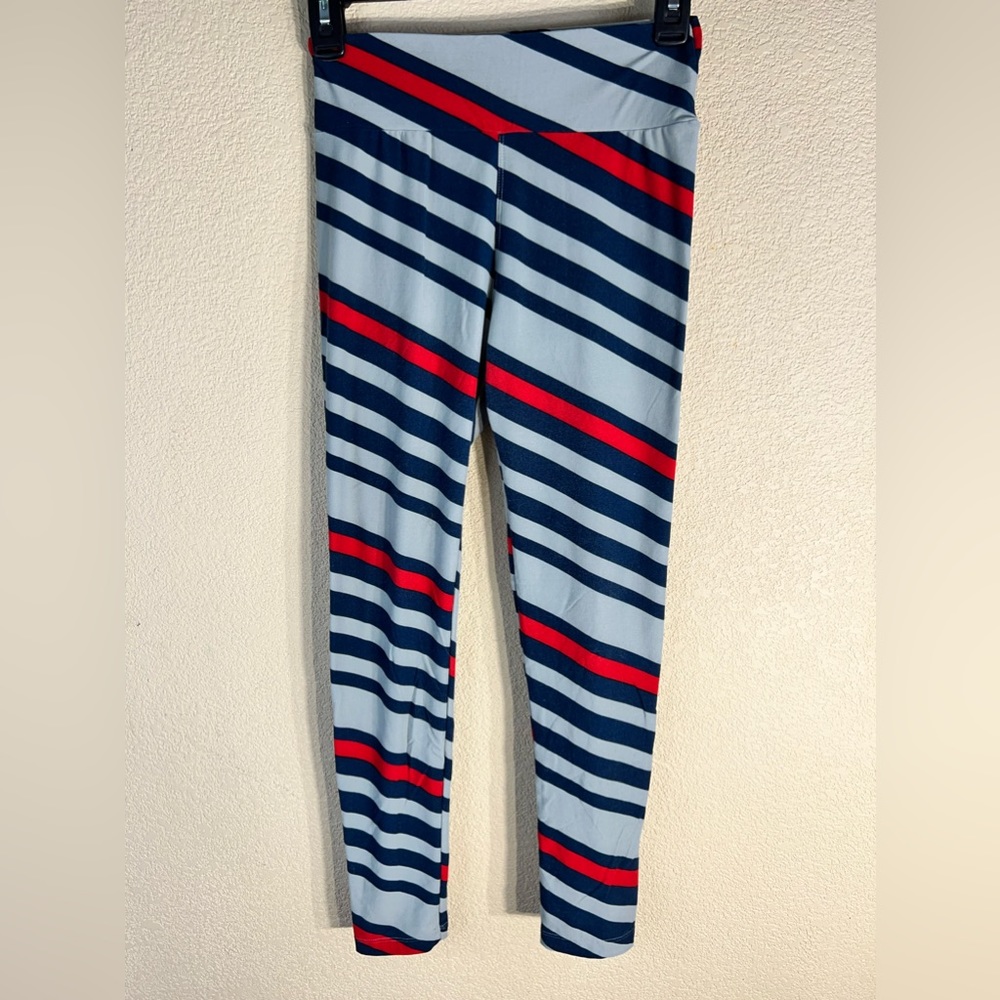LulaRoe Striped Leggings Size OS